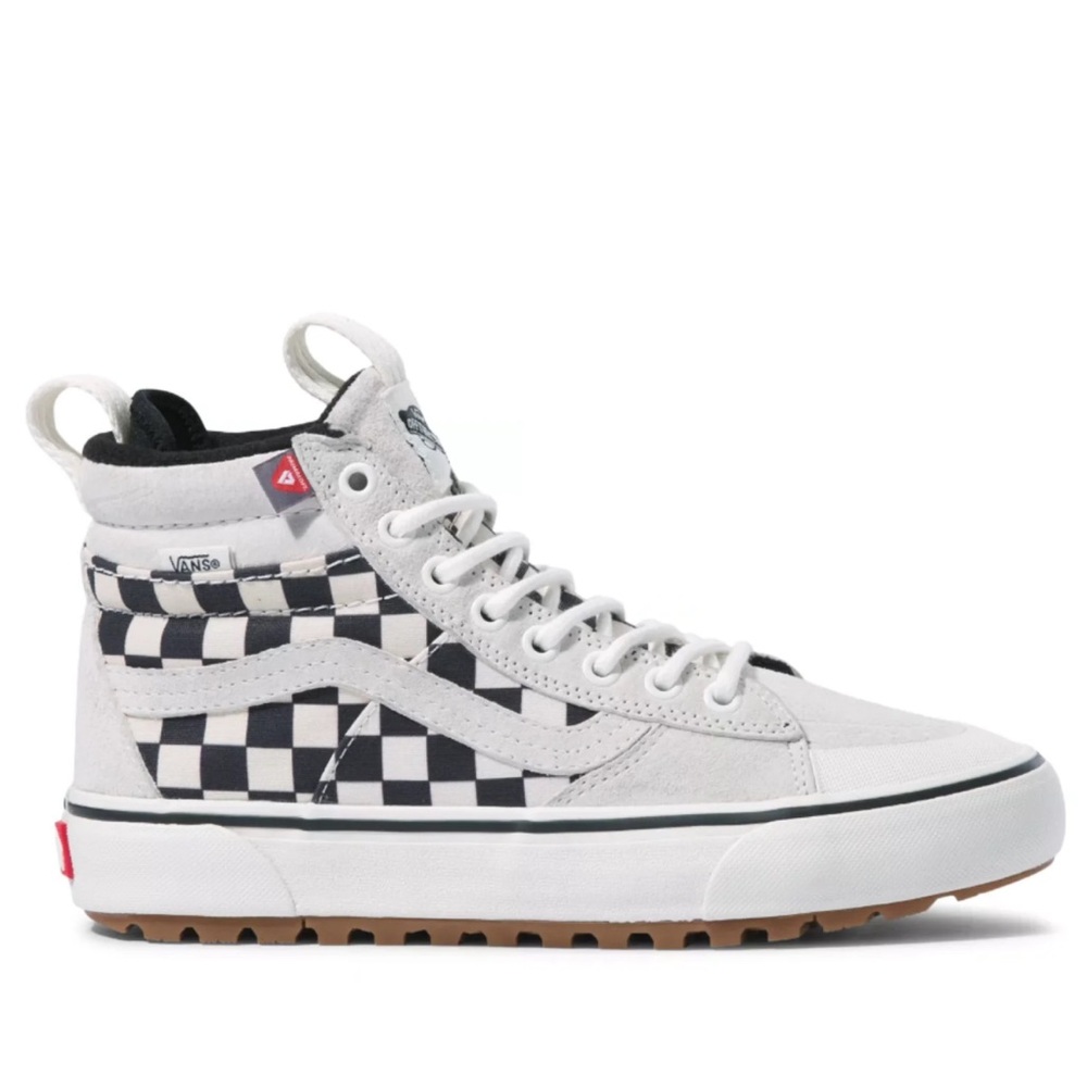 Vans Women's SK8-HI MTE-2 Casual Shoes Checkerboard High-Top Sneakers
